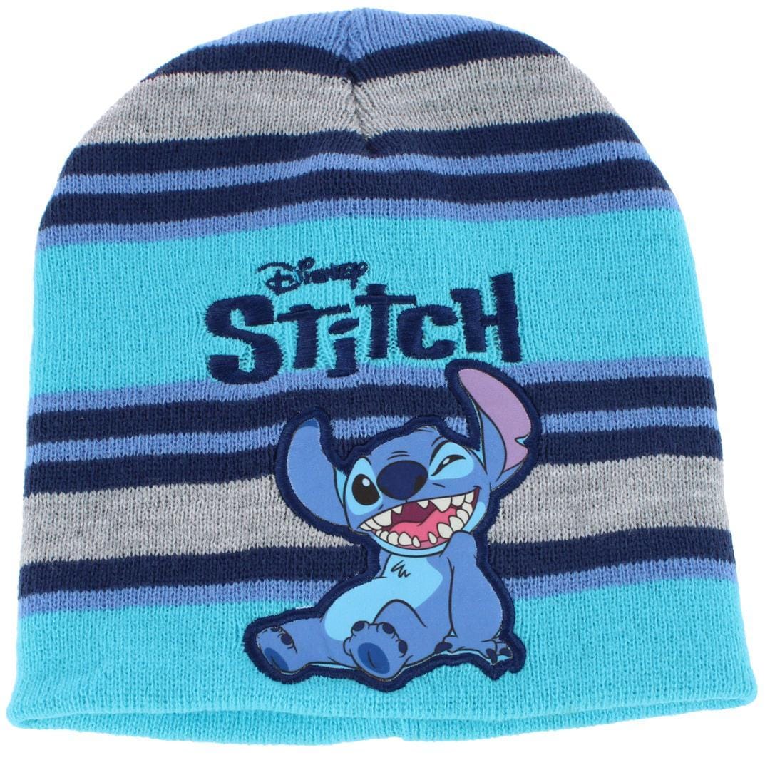 Textiel Trade Boy's Disney Stitch Winter Beanie and Gloves Set - Light Blue