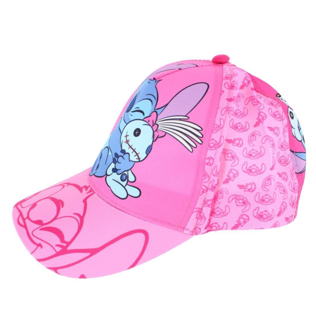 Textiel Trade Girls Stitch and Scrump Baseball Cap - Hot Pink