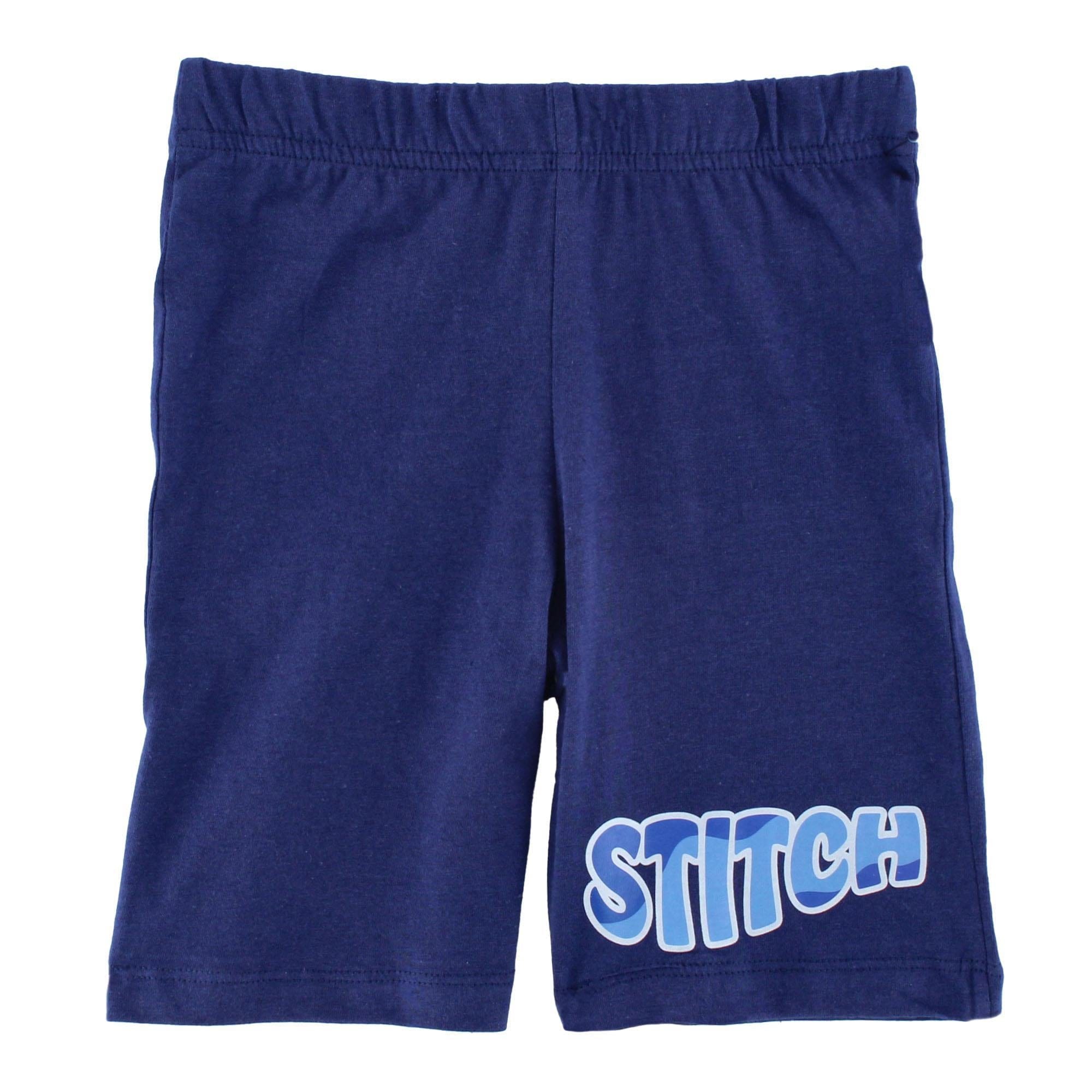 Textiel Trade Boys Stitch Short Pajama Set - Dark Blue