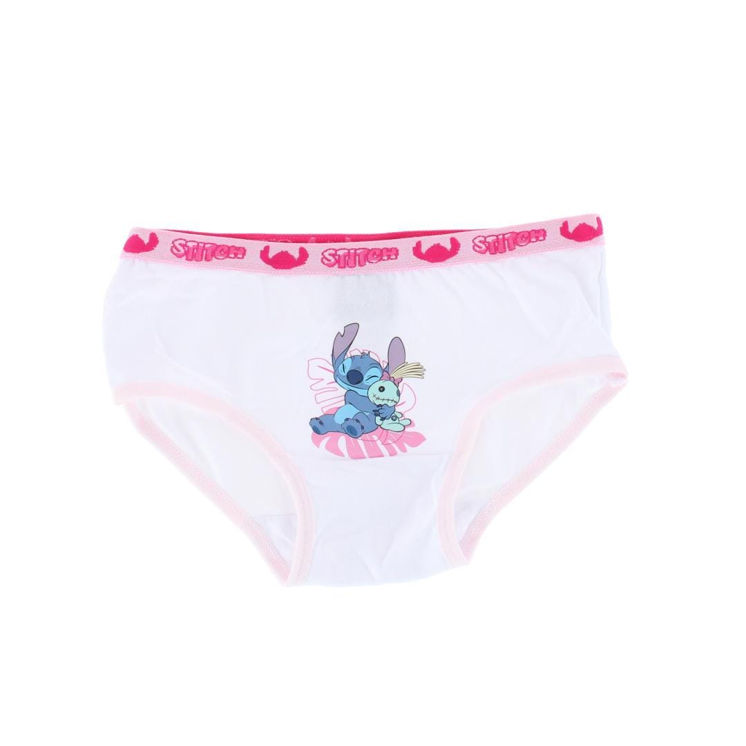 Textiel Trade Girl's Lilo & Stitch Tank and Briefs Underwear Set - Pink