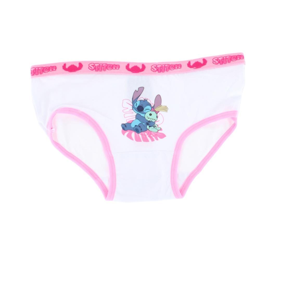Textiel Trade Girl's Lilo & Stitch Tank and Briefs Underwear Set - White