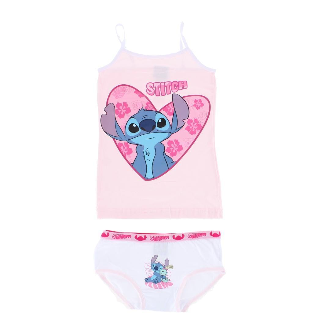 Textiel Trade Girl's Lilo & Stitch Tank and Briefs Underwear Set - Girl's Lilo & Stitch Tank and Briefs Underwear Set
