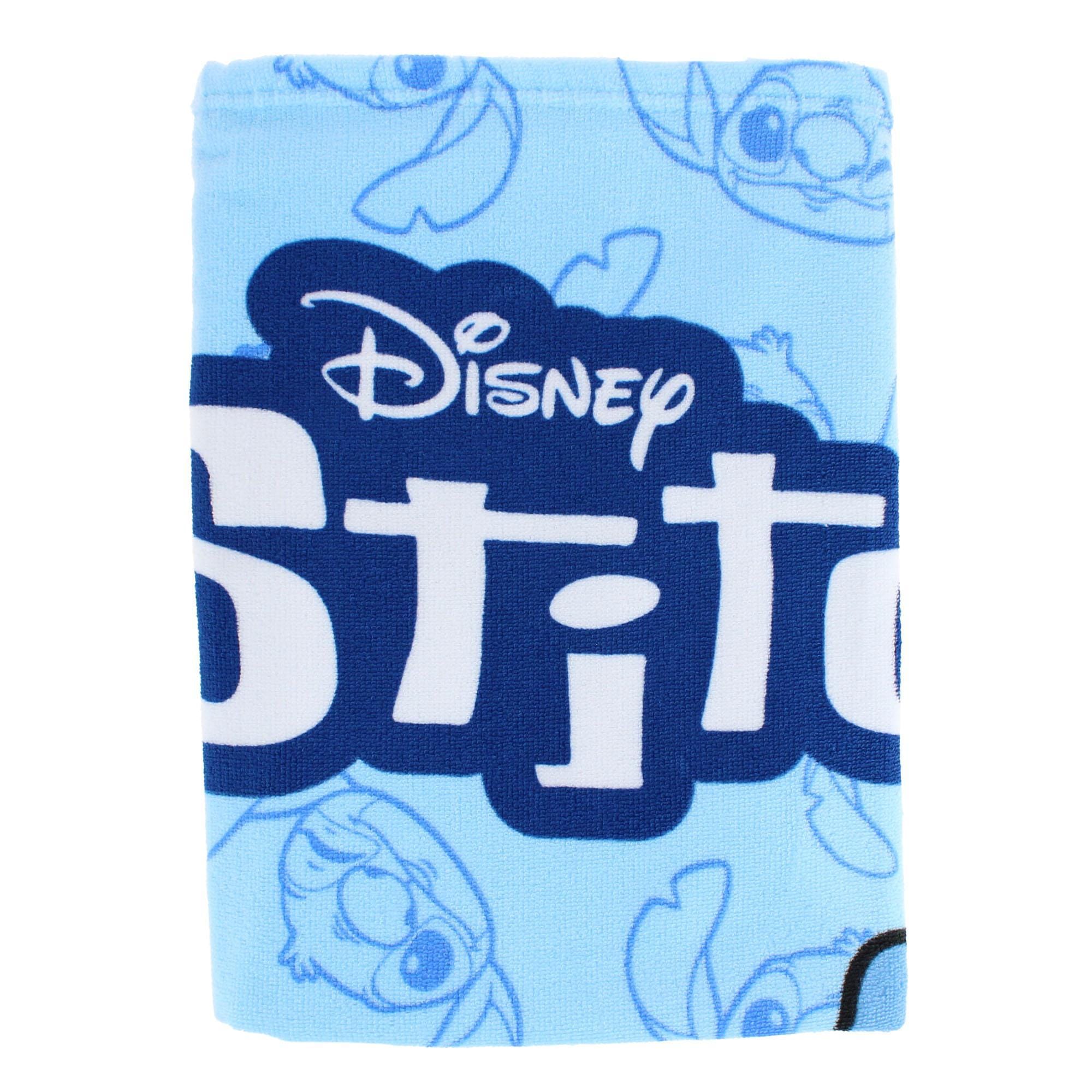 Textiel Trade Kids' Disney Lilo & Stitch Large Print Beach Towel - Blue