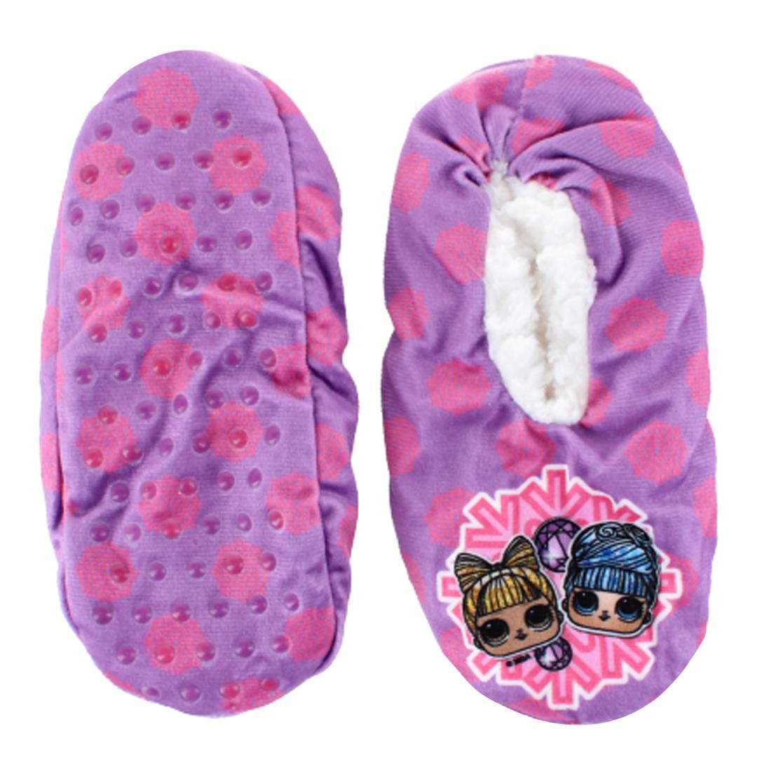 Textiel Trade Girl's LOL Surprise Slippers - Purple