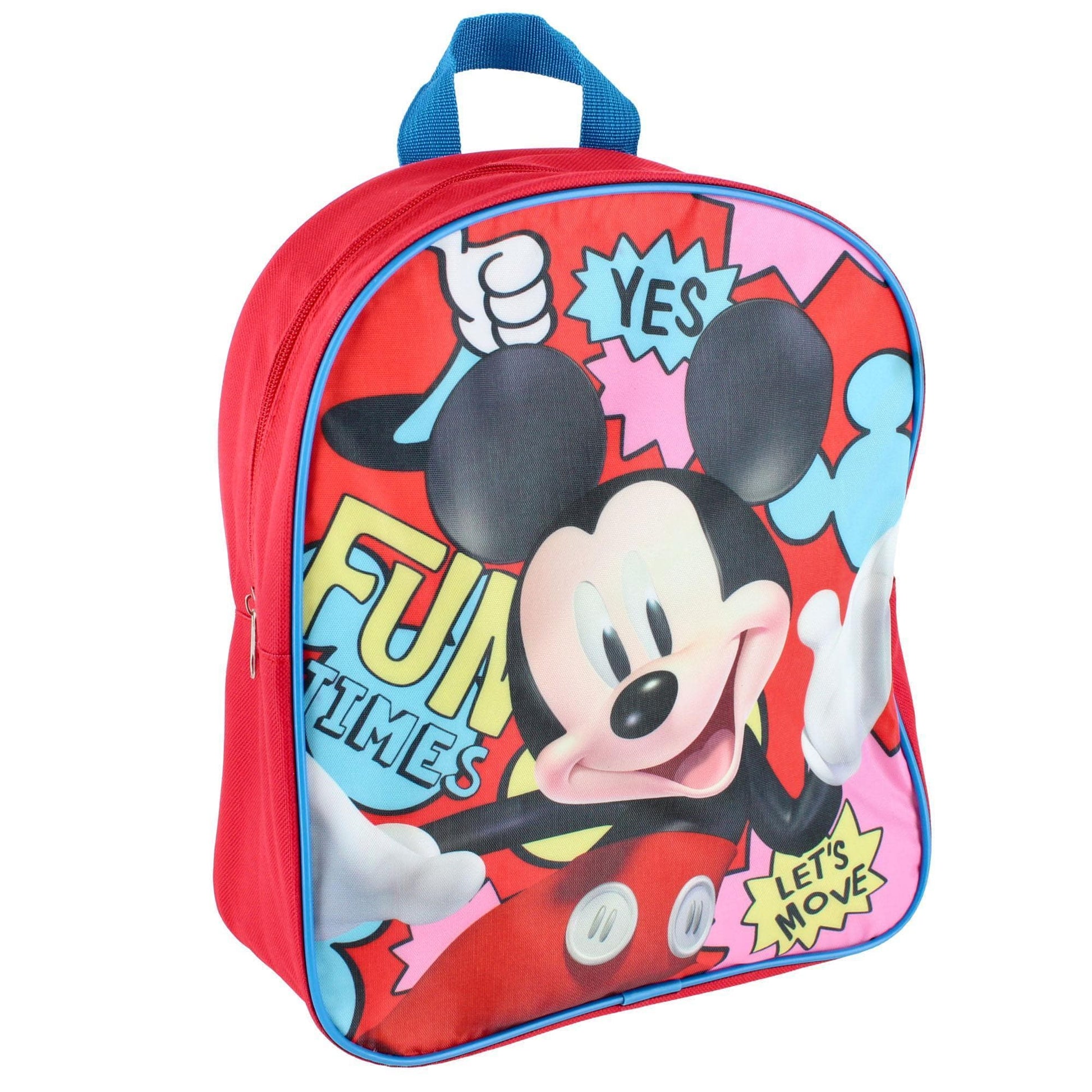 Textiel Trade Kids Mickey Mouse 12 Inch Backpack - Red
