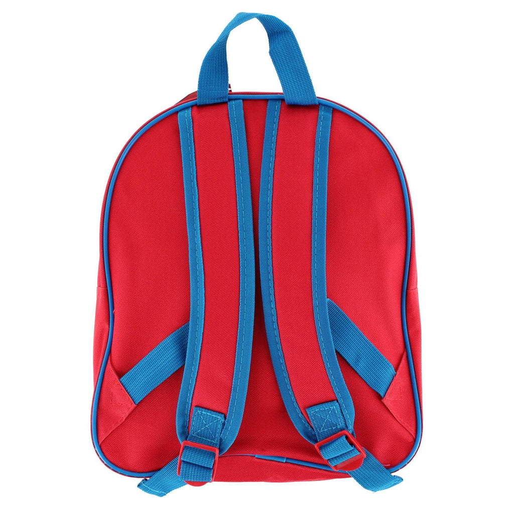 12 inch kids backpack Textiel Trade Kids Mickey Mouse 12 Inch Backpack, Red