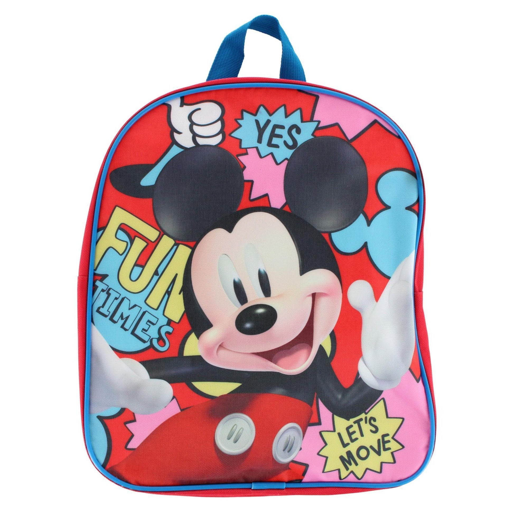 Textiel Trade Kids Mickey Mouse 12 Inch Backpack - Kids Mickey Mouse 12 Inch Backpack