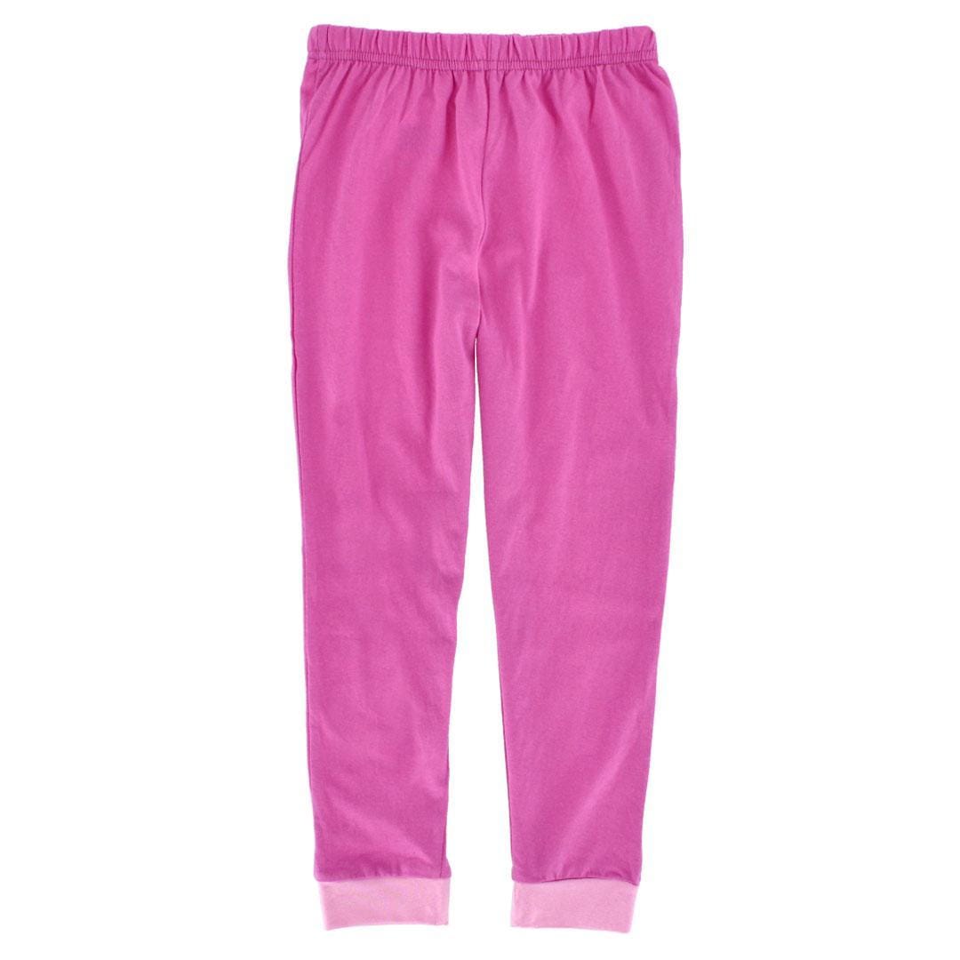 Textiel Trade Girl's Minnie Mouse Long Sleeve Pajama Set - Pink