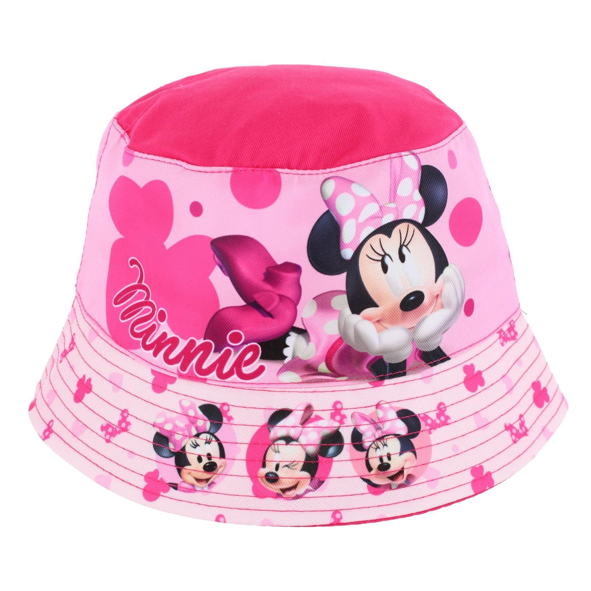 Textiel Trade Girl's Minnie Mouse Bucket Hat - Pink