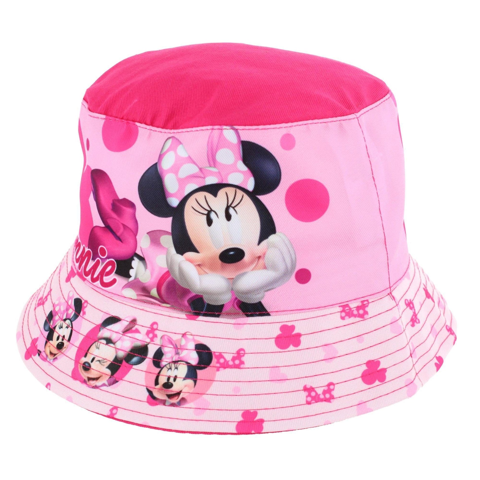 Textiel Trade Girl's Minnie Mouse Bucket Hat - Pink