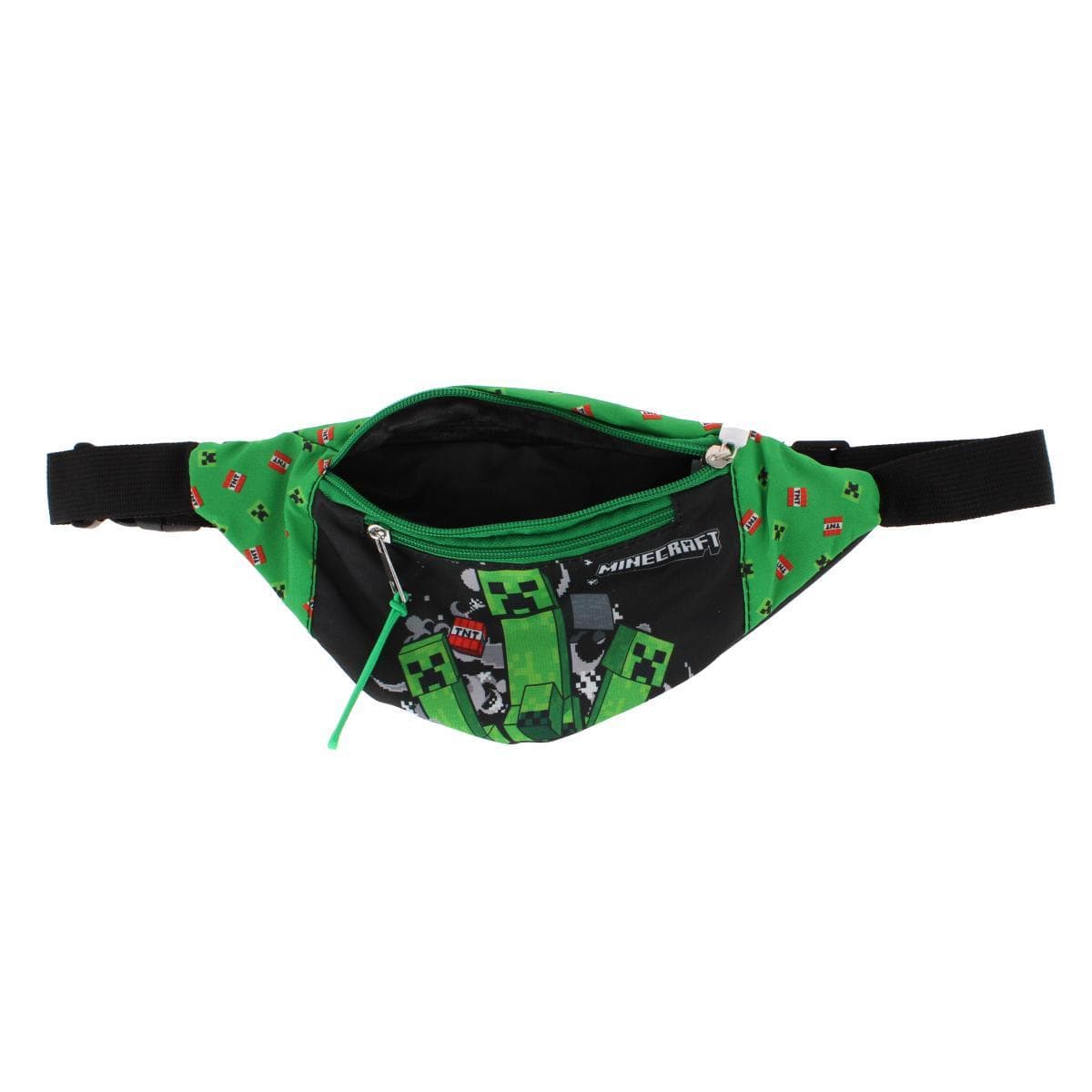 Textiel Trade Boys Minecraft Fanny Waist Pack - Green