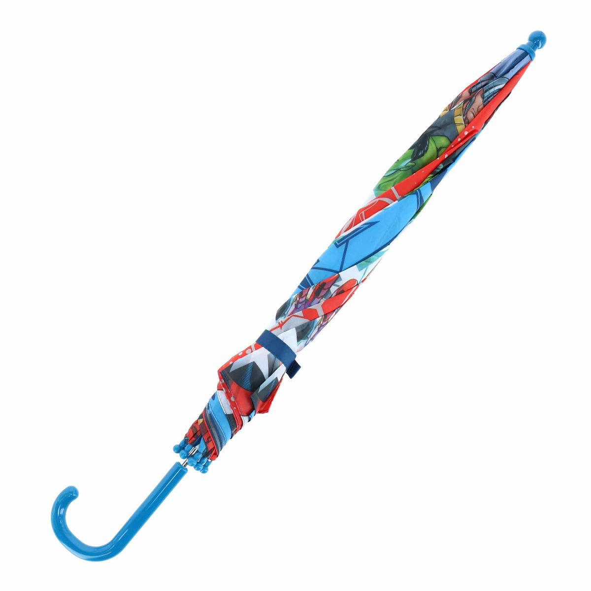 Textiel Trade Kid's Auto Open Marvel Avengers Stick Umbrella - Blue
