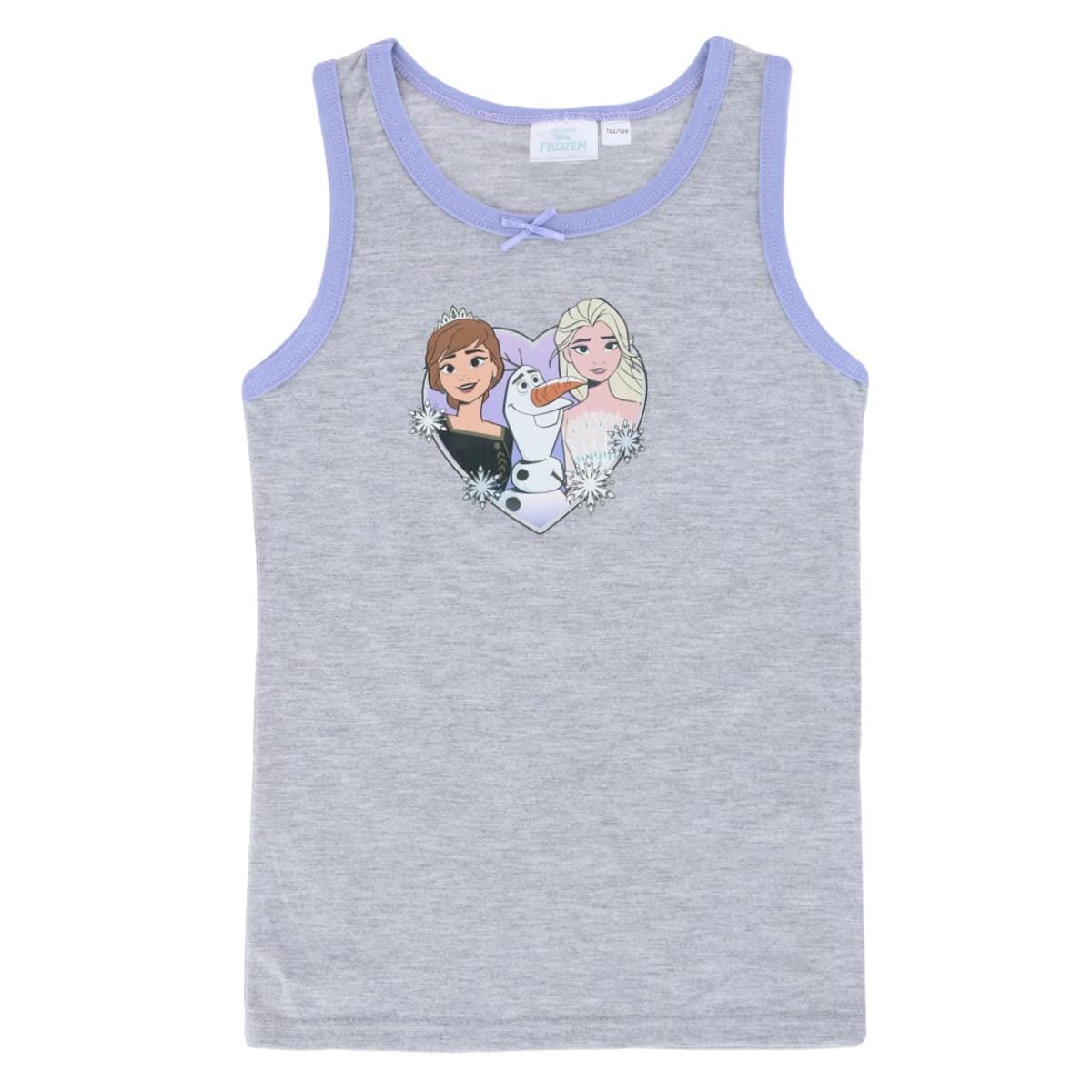 Textiel Trade Girl's Disney Frozen Tank Top (2 Pack) - Multi