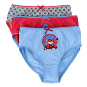 Girl's Miraculous Ladybug Briefs (3 Pack)