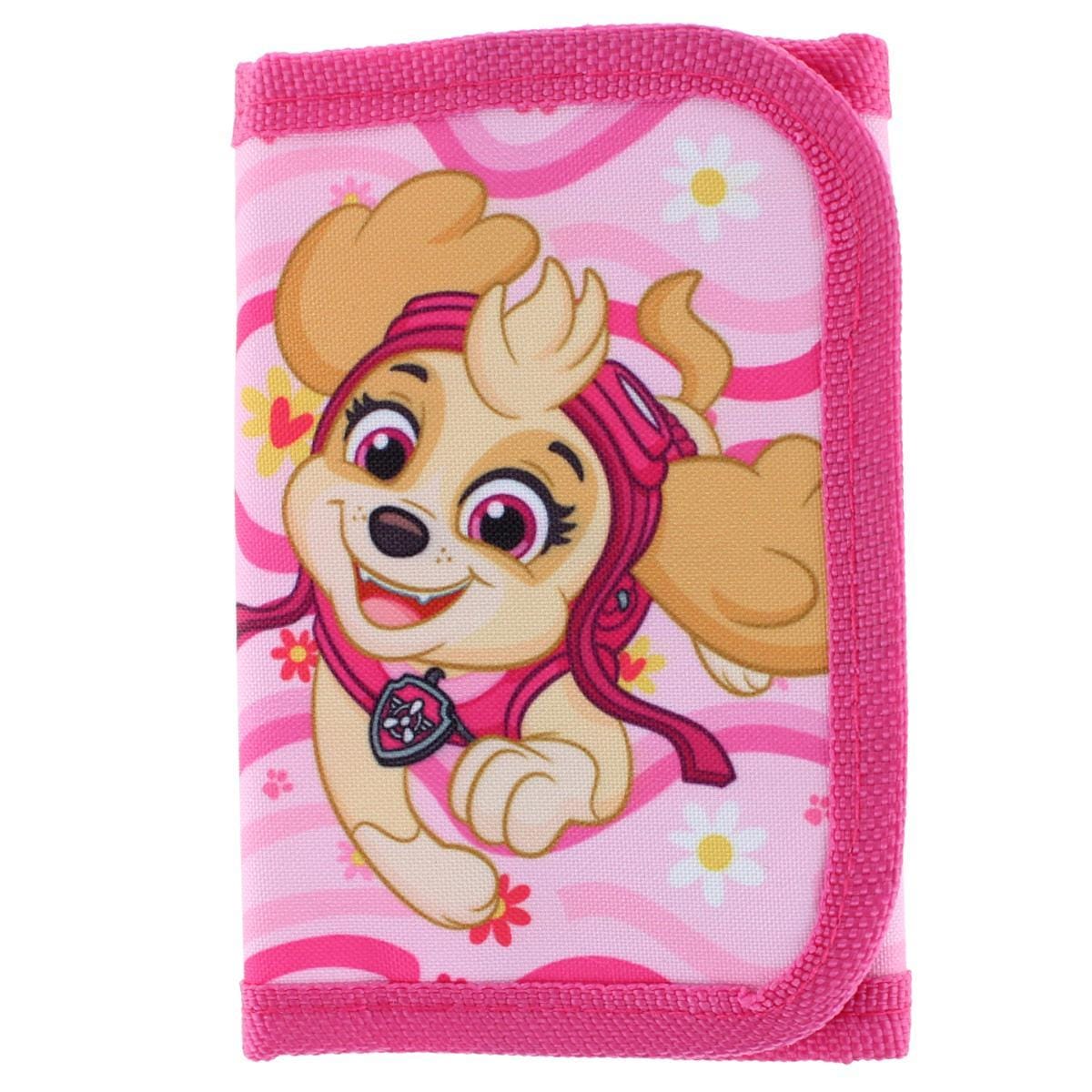 Textiel Trade Girl's Nickelodeon's Paw Patrol Skye Rescue Tri Fold Wallet - Girl's Nickelodeon's Paw Patrol Skye Rescue Tri Fold Wallet