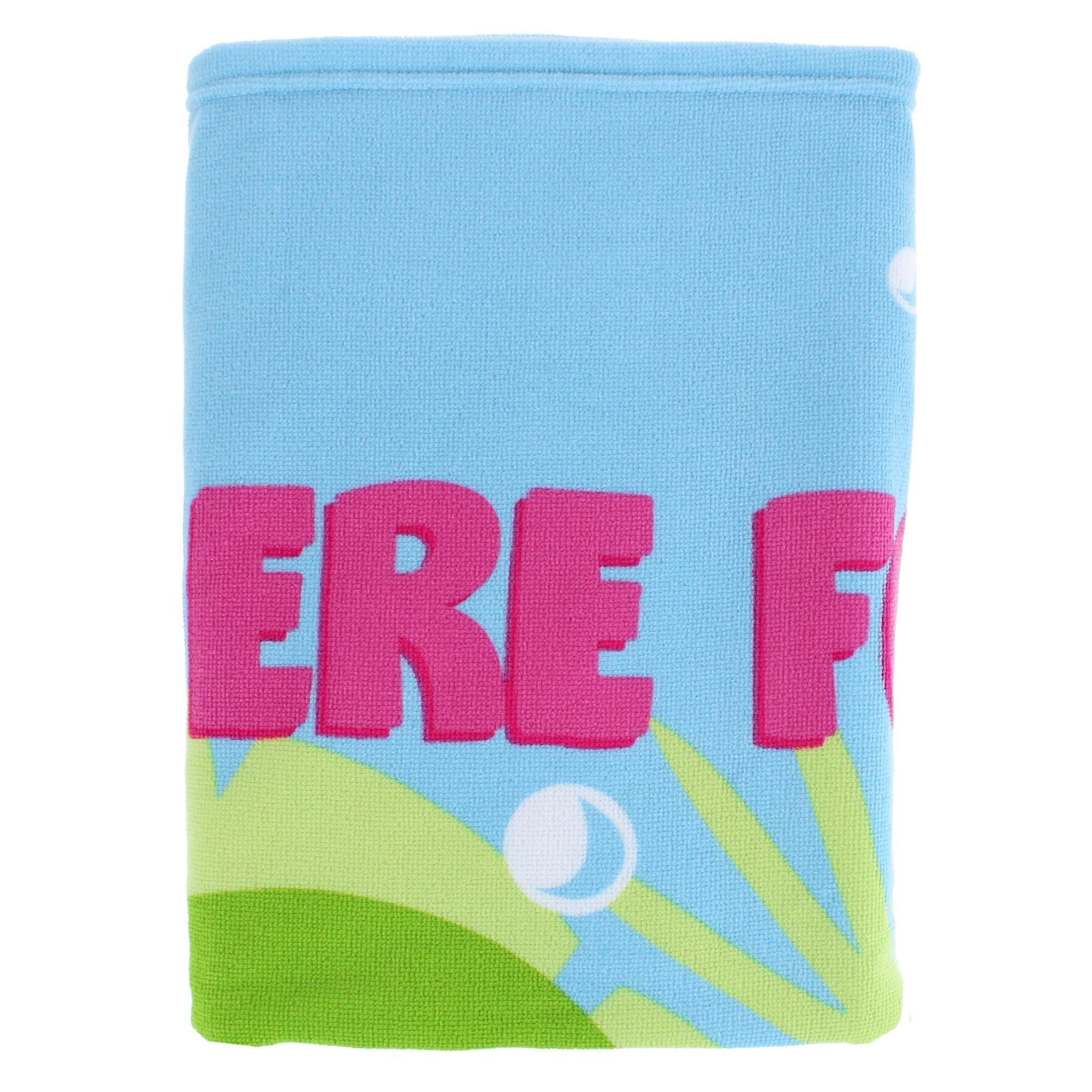 Textiel Trade Girl's Peppa Pig and George Beach Towel - Multi