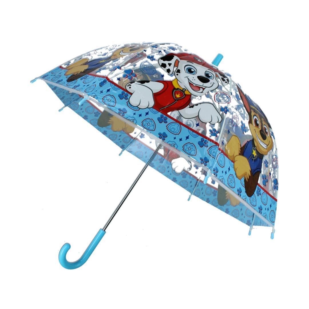 Textiel Trade Kids' Paw Patrol Chase & Marshall Bubble Stick Umbrella - Blue