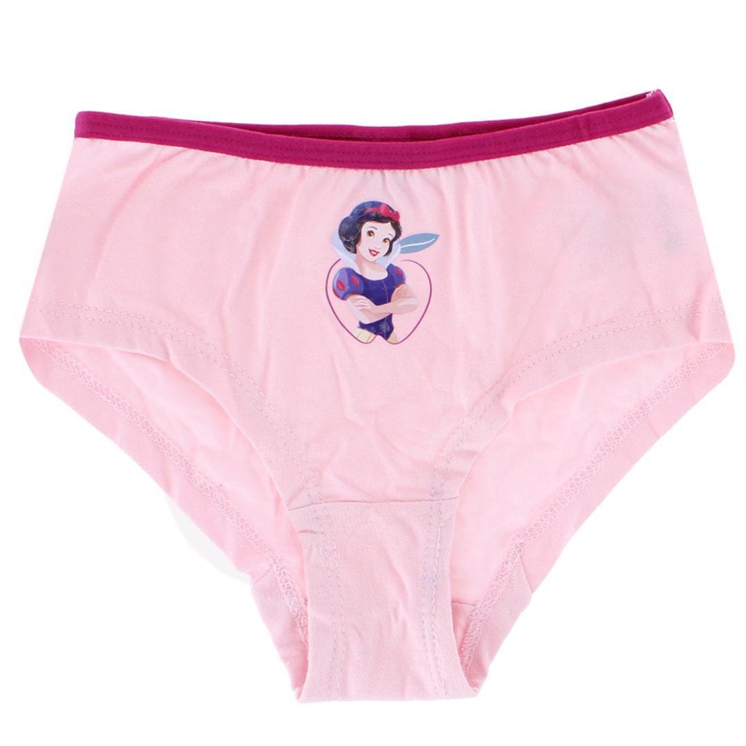Textiel Trade Girl's Princess Assorted Briefs (3 Pack) - Pink