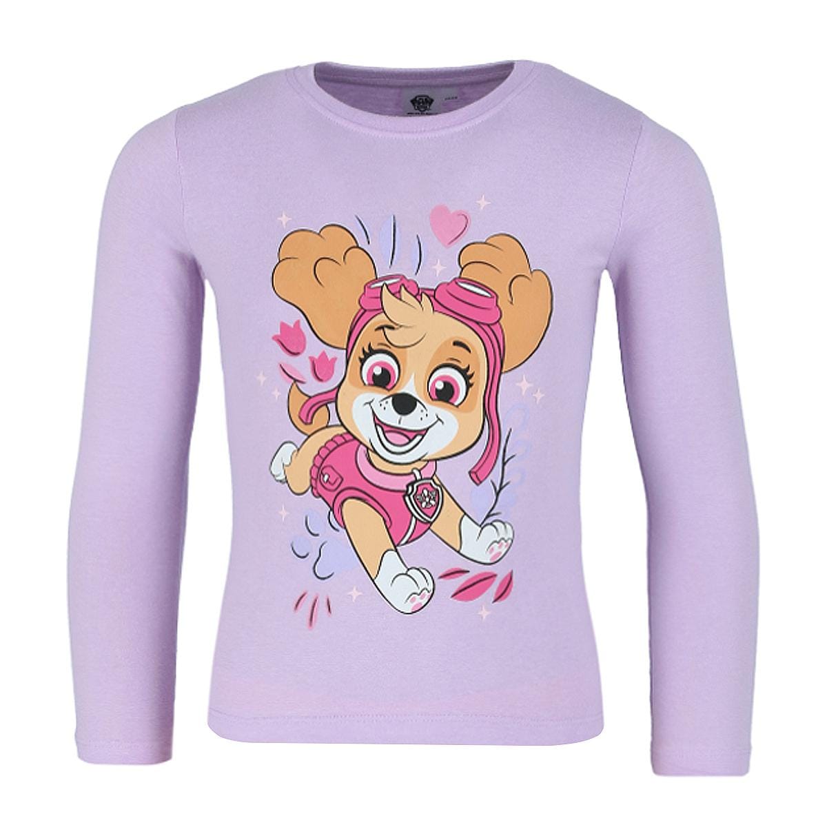 Textiel Trade Girl's Nickelodeon Paw Patrol Skye Long Sleeve w/ Pants Pajama Set - Pink