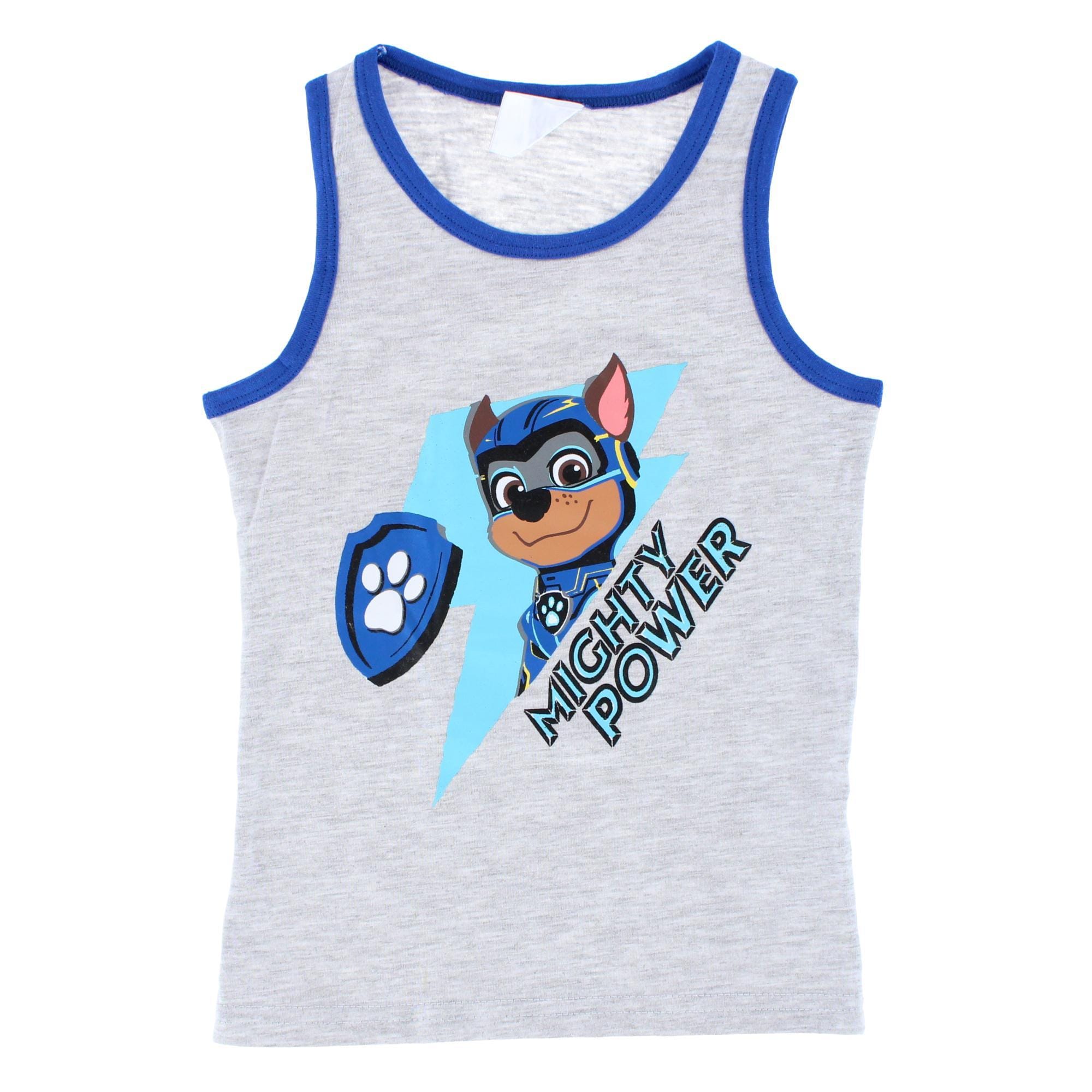 Textiel Trade Boy's Paw Patrol Singlet (2 Pack) - Multicolor
