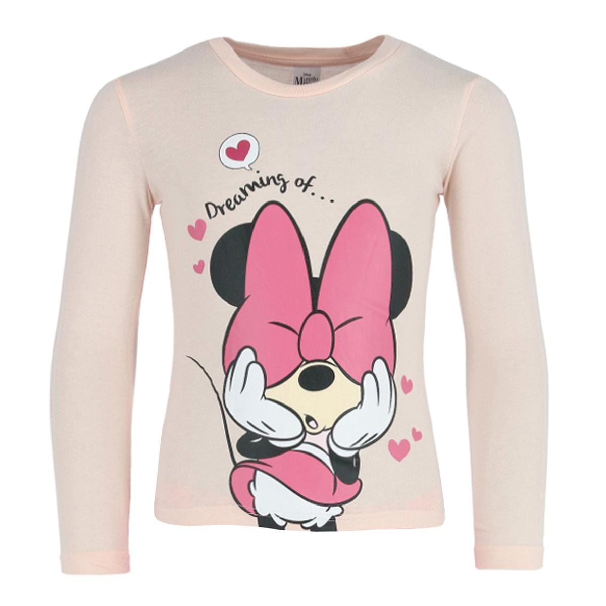 Textiel Trade Girl's Disney Minnie Mouse Pajama Set - Pink