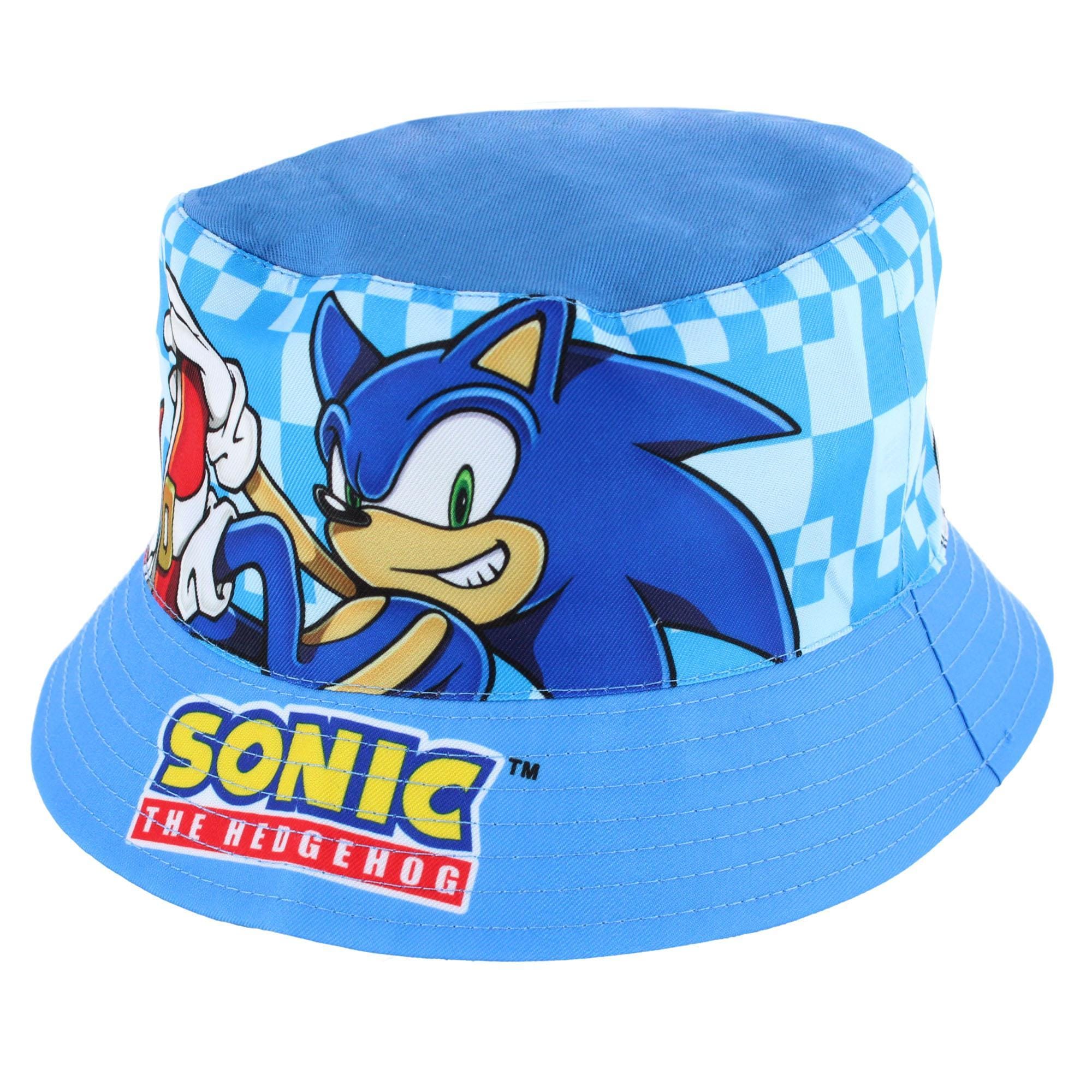 Textiel Trade Boys Sonic the Hedgehog Summer Bucket Hat - Blue