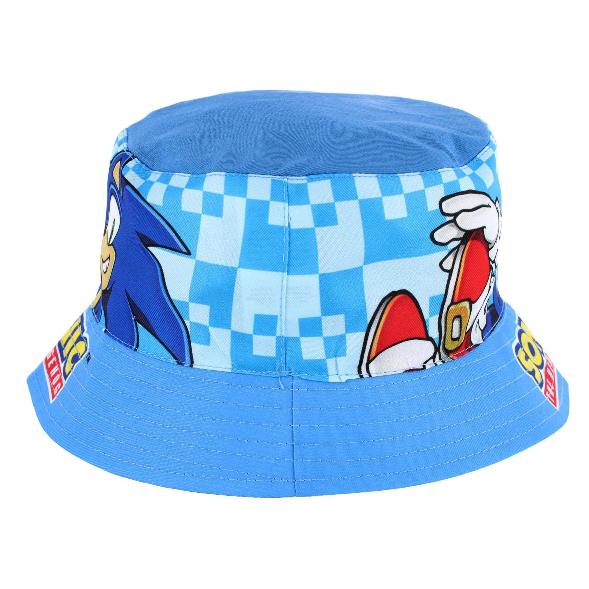Textiel Trade Boys Sonic the Hedgehog Summer Bucket Hat - Blue