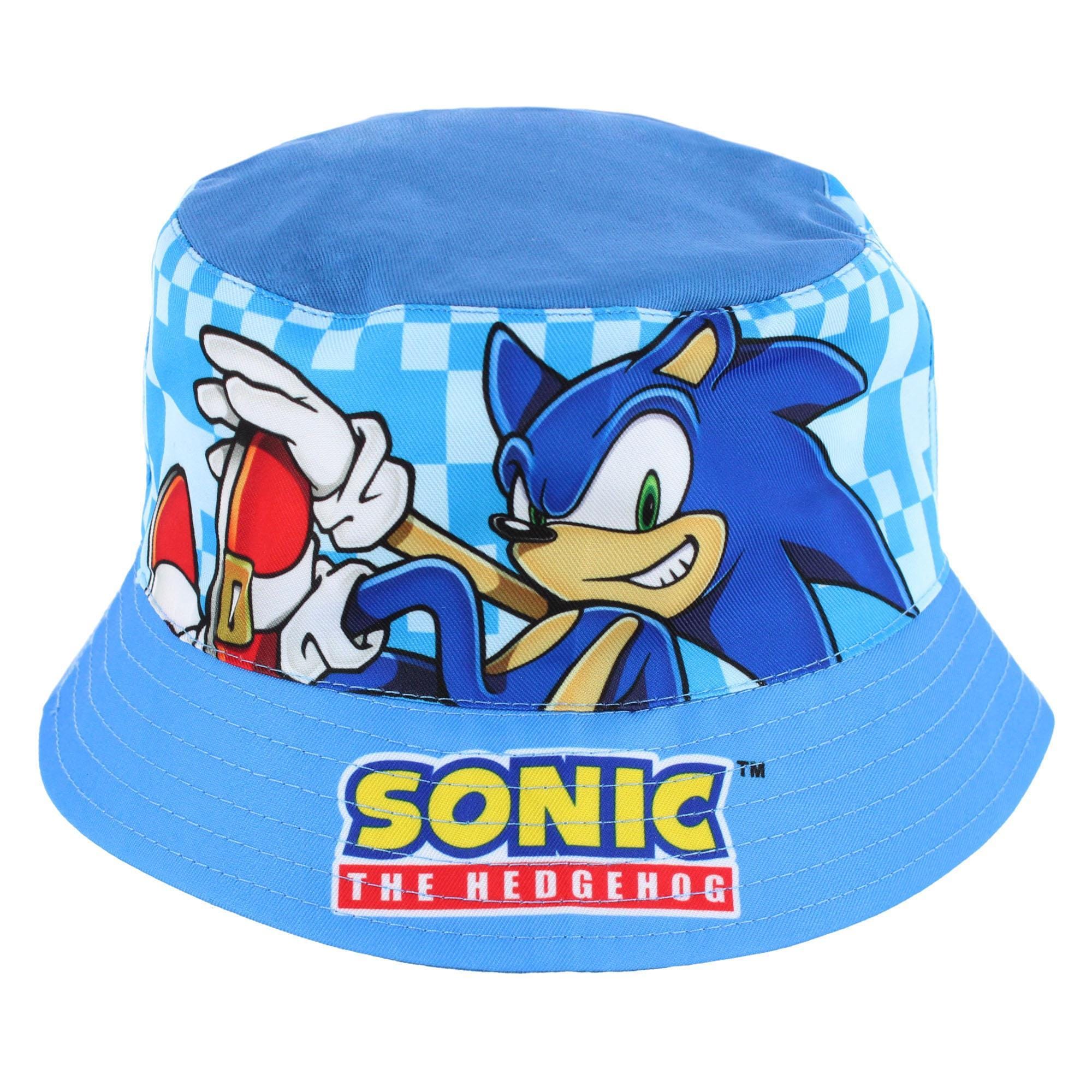 Textiel Trade Boys Sonic the Hedgehog Summer Bucket Hat - Blue