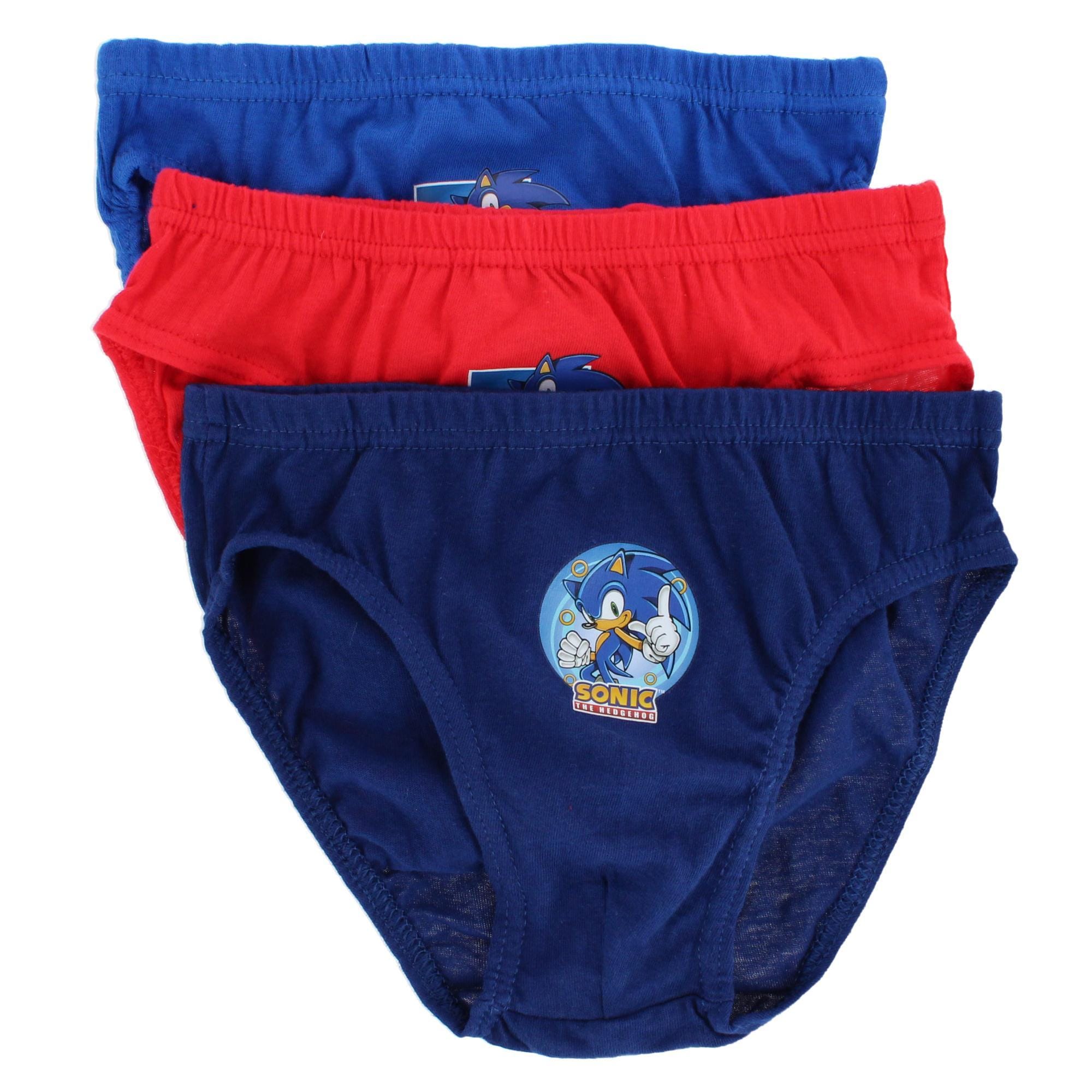 Textiel Trade Toddler Boy's Boy's Sonic Briefs (3 Pack)