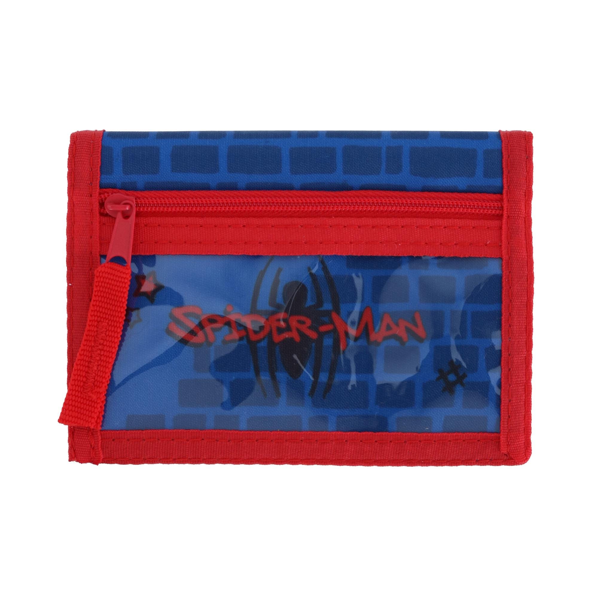 Textiel Trade Kid's Marvel Spider-Man Bifold Wallet - Blue