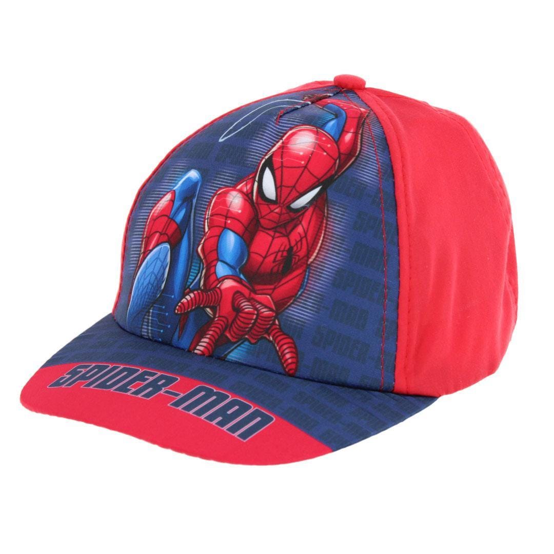 Textiel Trade Boy's Spider-man in Action Baseball Cap - Red
