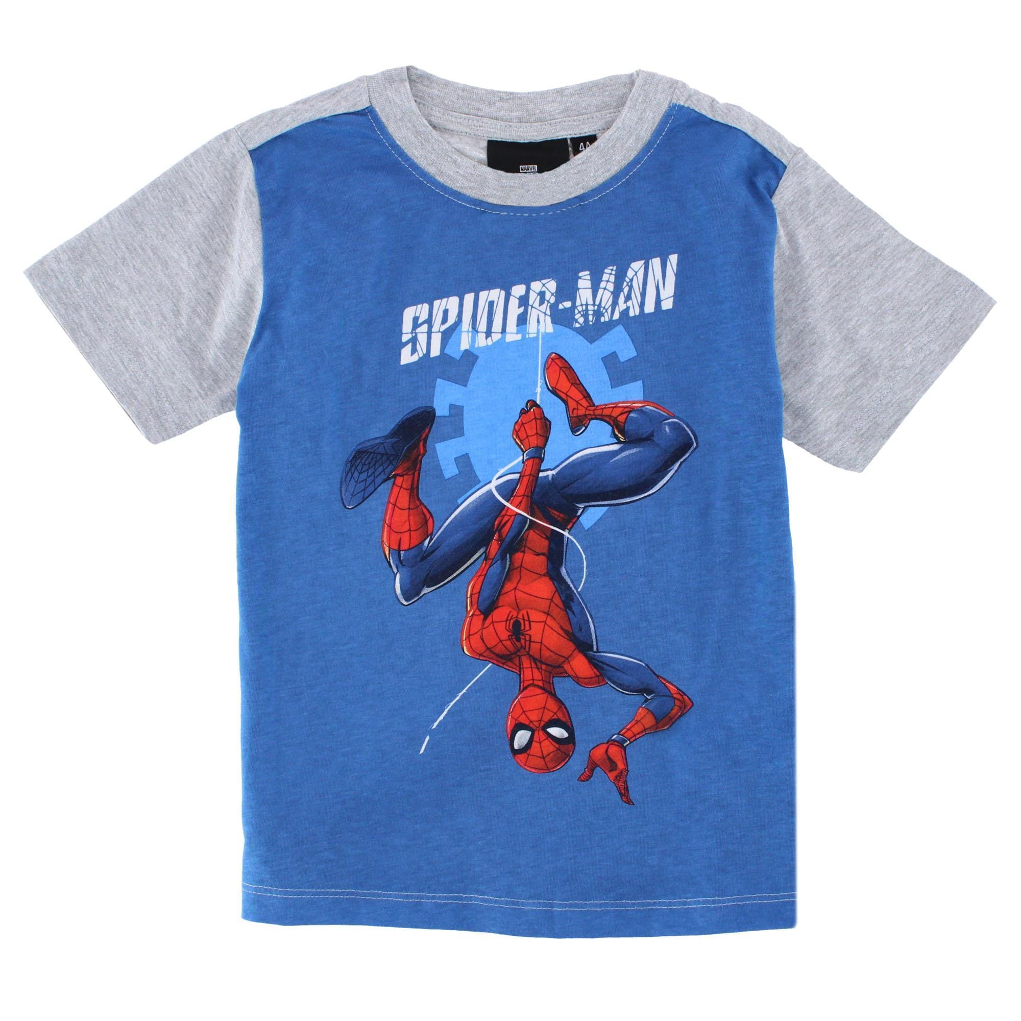 Textiel Trade Boys Toddler Spiderman Short Pajama Set - Gray