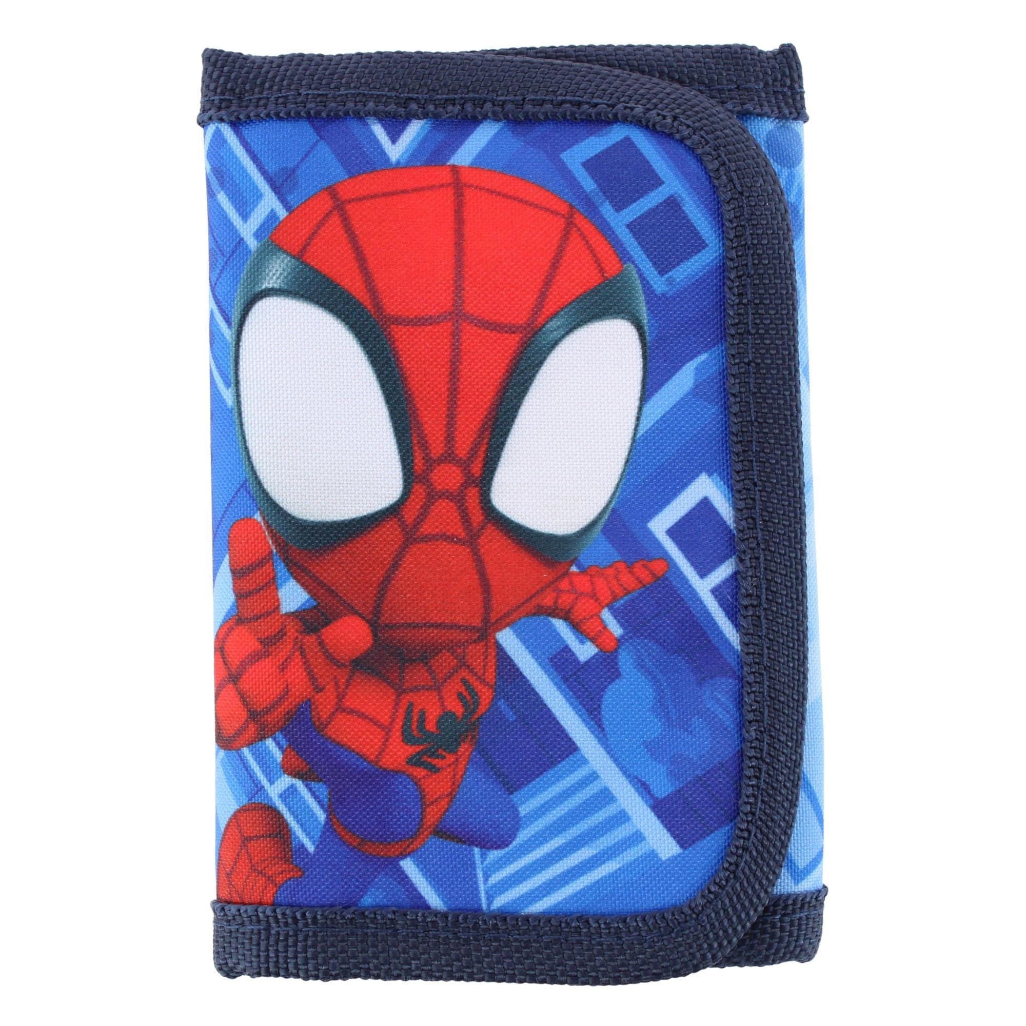 Textiel Trade Kid's The Amazing Spidey Tri-Fold Hook & Loop Wallet