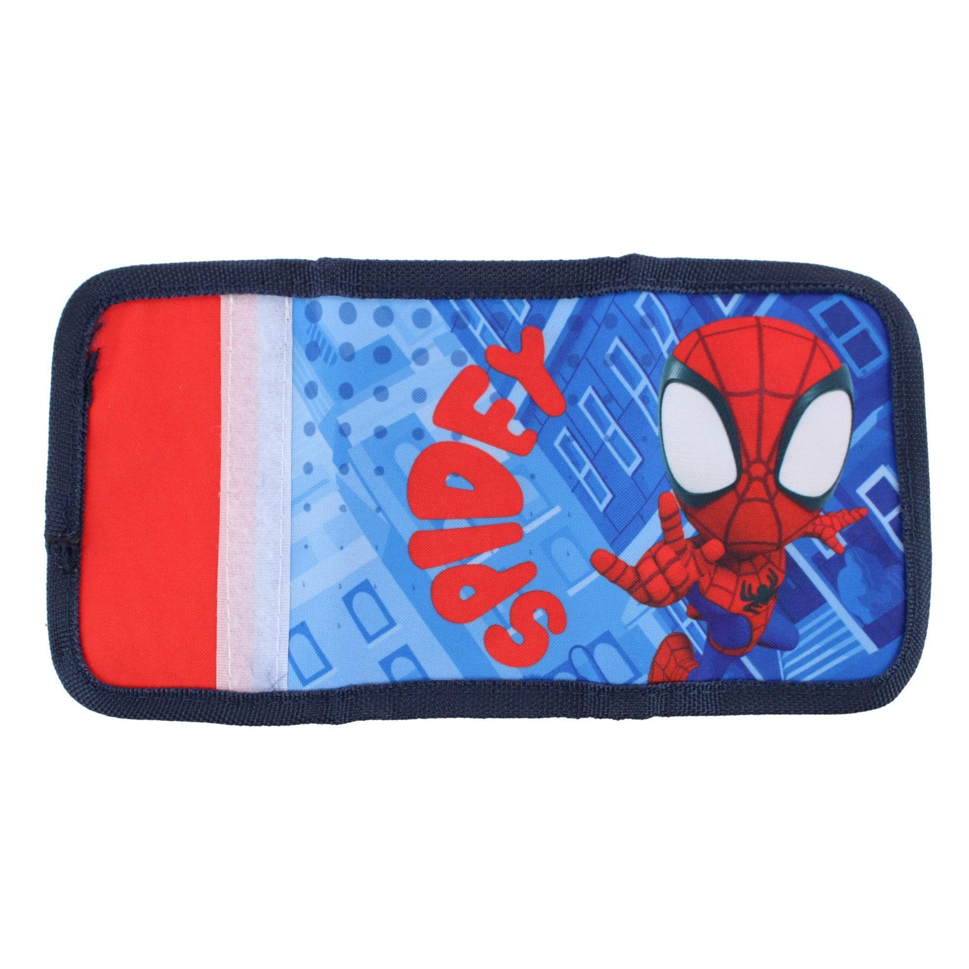 Textiel Trade Kid's The Amazing Spidey Tri-Fold Hook & Loop Wallet - Blue