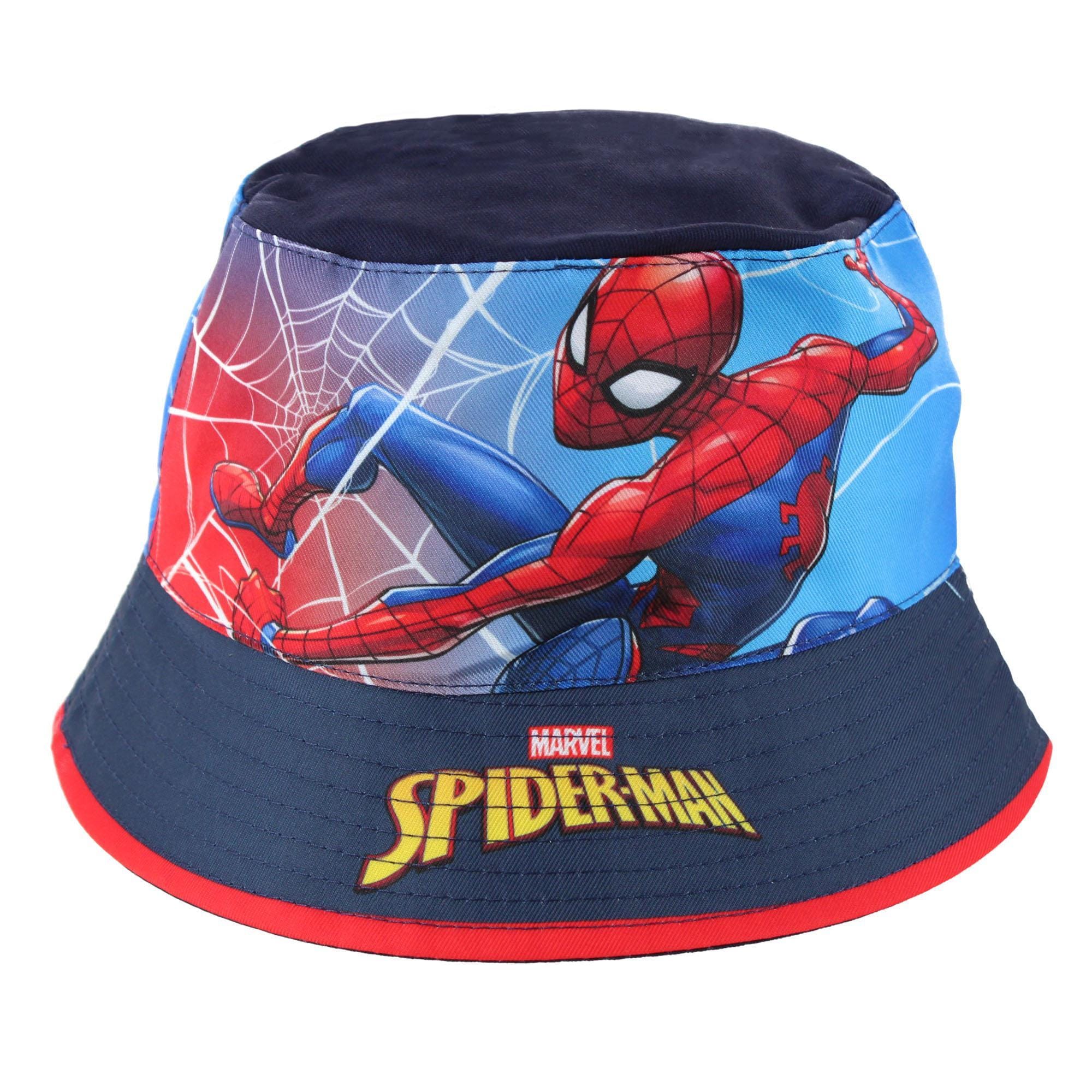 Textiel Trade Boy's Spiderman Bucket Hat - Boy's Spiderman Bucket Hat