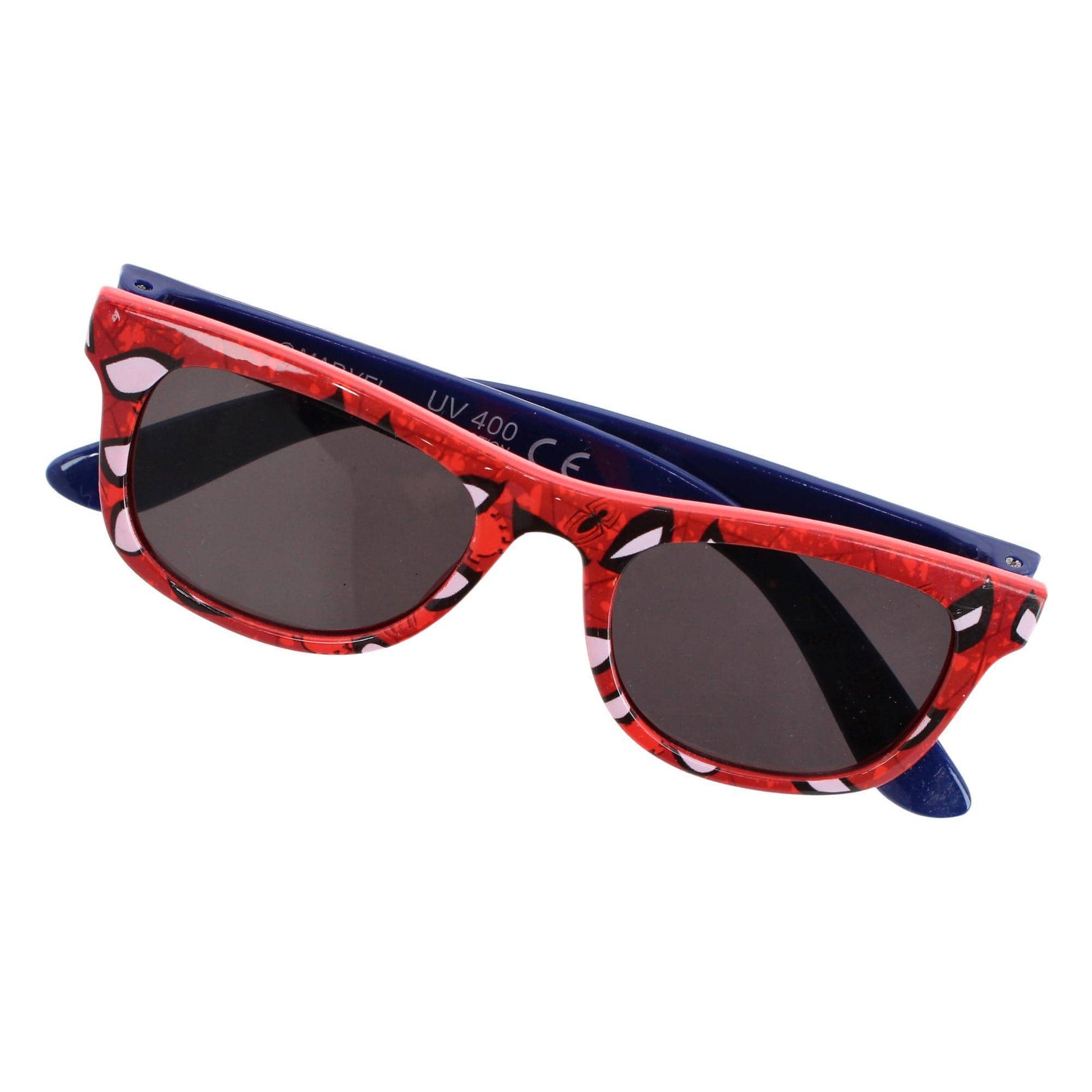 Textiel Trade Boy's Spiderman Baseball Hat & Sunglasses Set - Blue