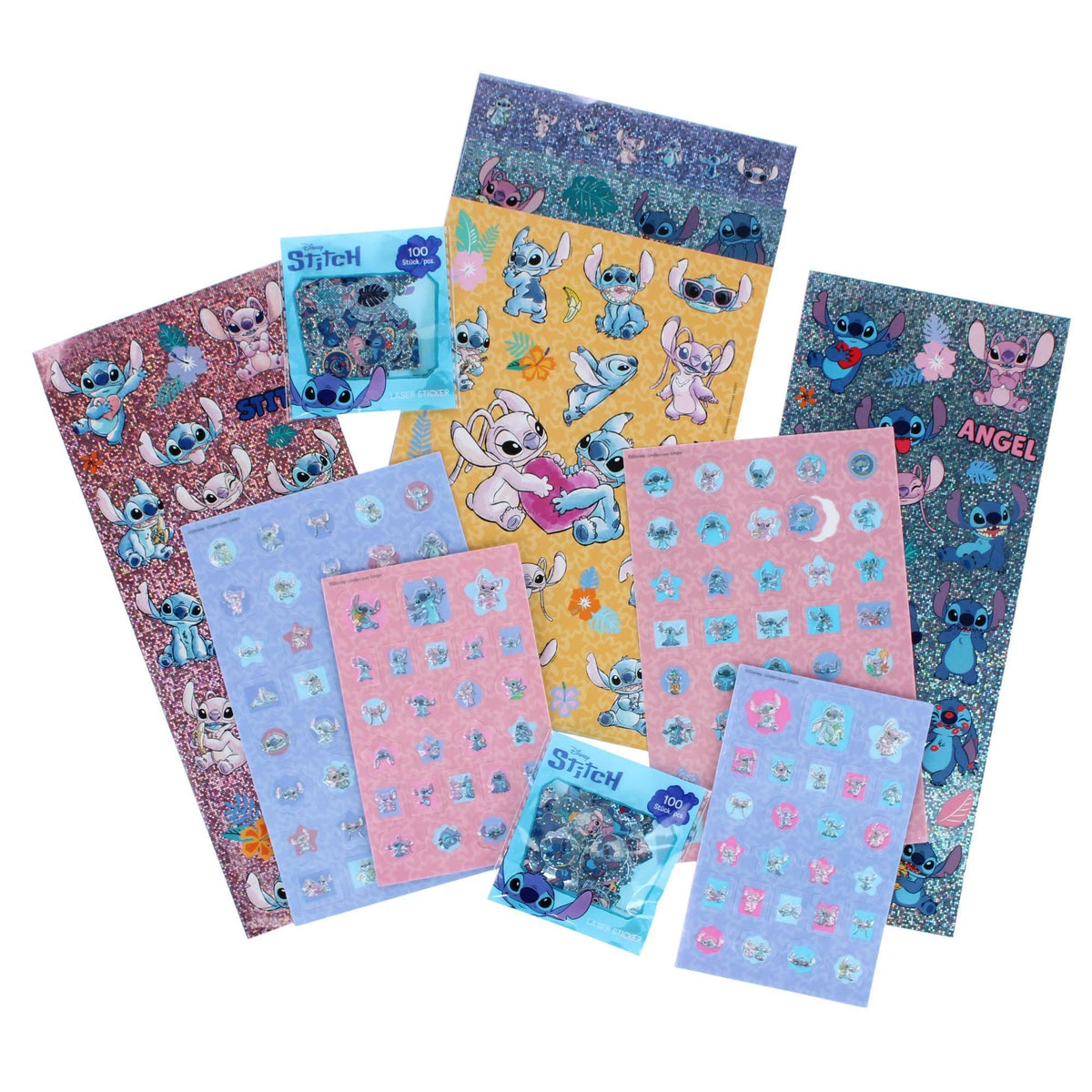Textiel Trade Disney's Kid's Lilo & Stitch 500 Piece Sticker Set - Multiple