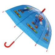 Kids' Super Mario and Luigi Stick Umbrella