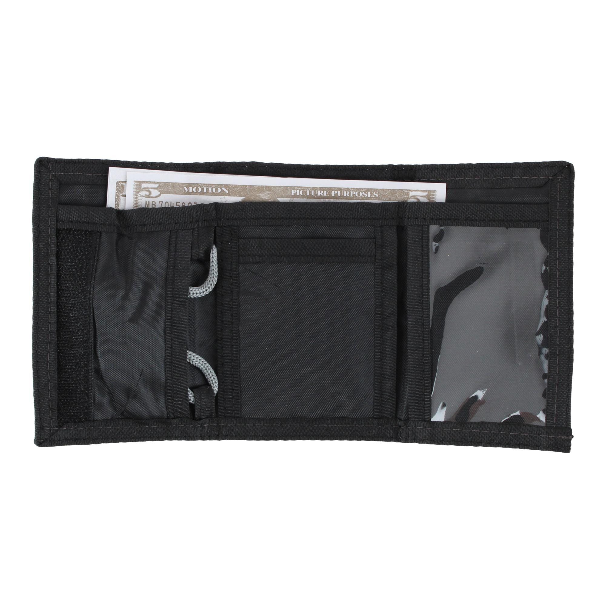 Textiel Trade Disney's Kid's Mandalorian & Grogu Tri-Fold Wallet - Black