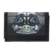 Disney's Kid's Mandalorian & Grogu Tri-Fold Wallet