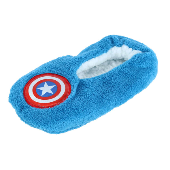 Boy's Disney Marvel Captain America Shield Slippers