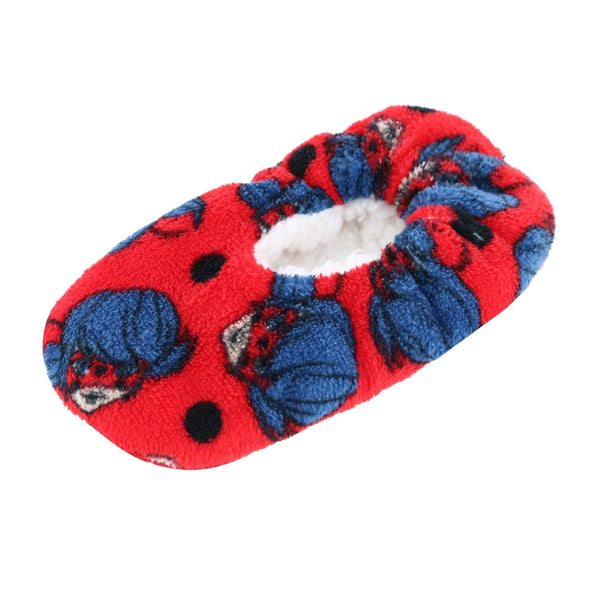 Girl's Miraculous Ladybug Print Slippers
