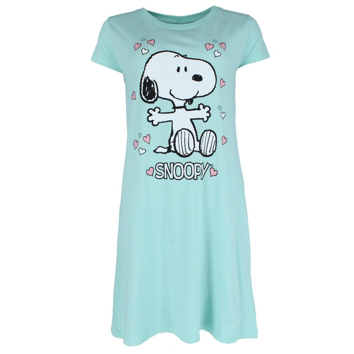 Textiel Trade Women's Snoopy Nightgown - Mint