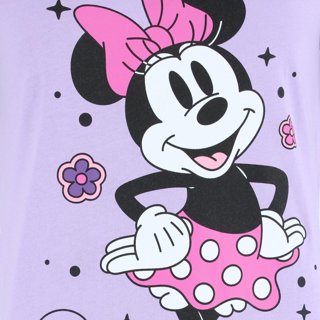 Textiel Trade Women's Minnie Mouse Nightshirt - Purple