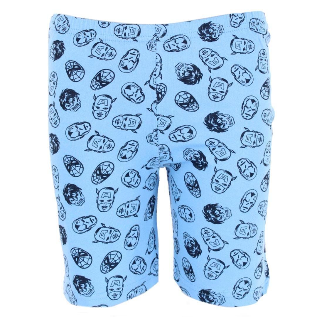 Textiel Trade Boy's Marvel Avengers Pajama Short Set - Gray