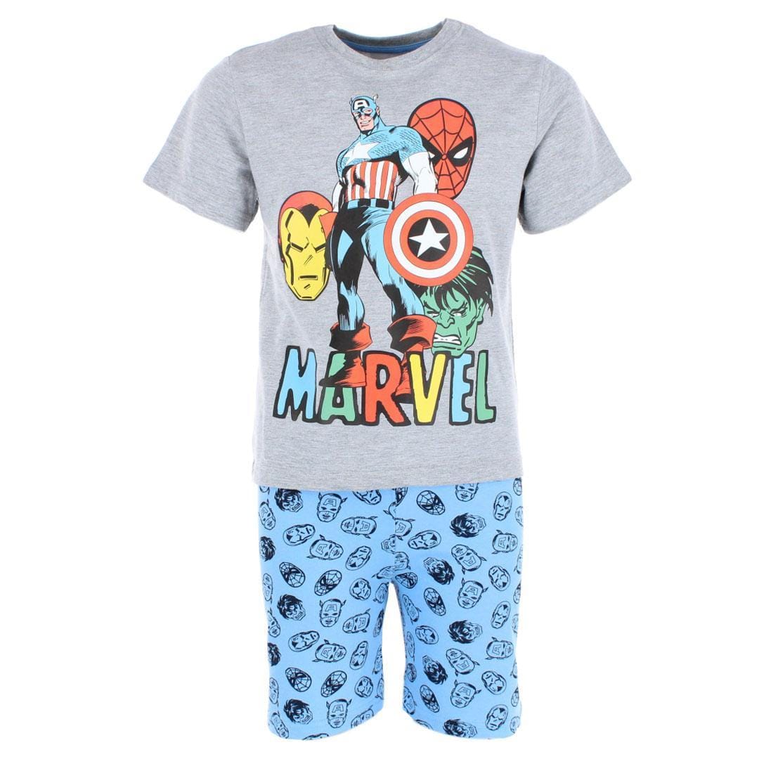 Textiel Trade Boy's Marvel Avengers Pajama Short Set - Boy's Marvel Avengers Pajama Short Set