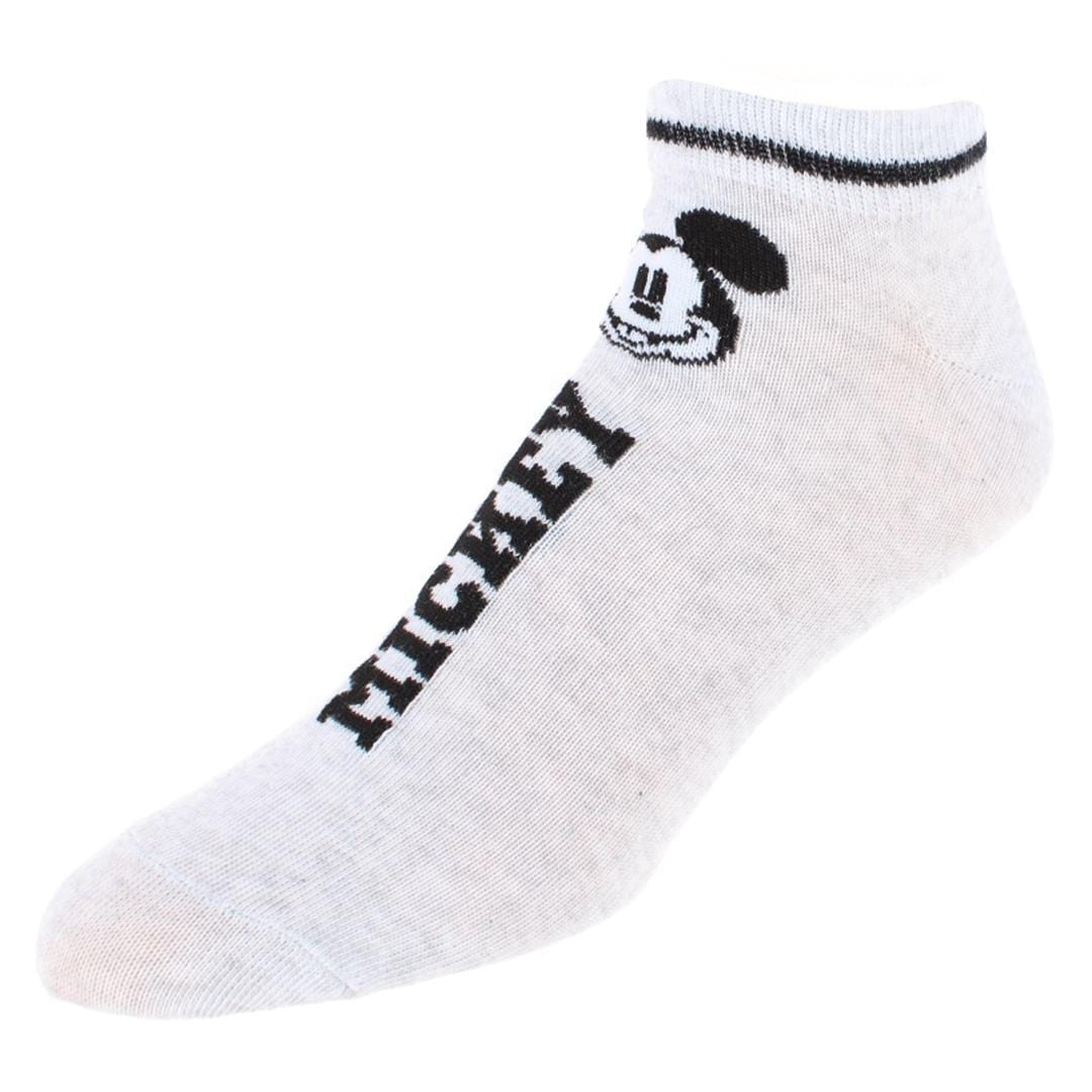 Textiel Trade Men's Disney Mickey Mouse Character Sneaker Socks (3 Pairs) - Multiple