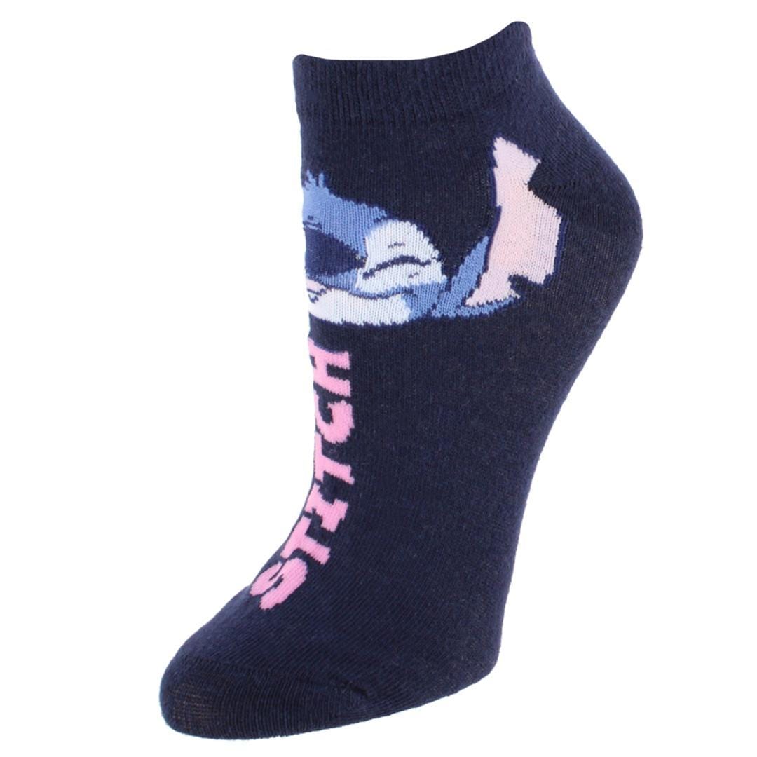 Textiel Trade Women's Disney Lilo & Stitch Sneaker Socks (3 Pair) - Multiple