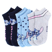 Women's Disney Lilo & Stitch Sneaker Socks (3 Pair)