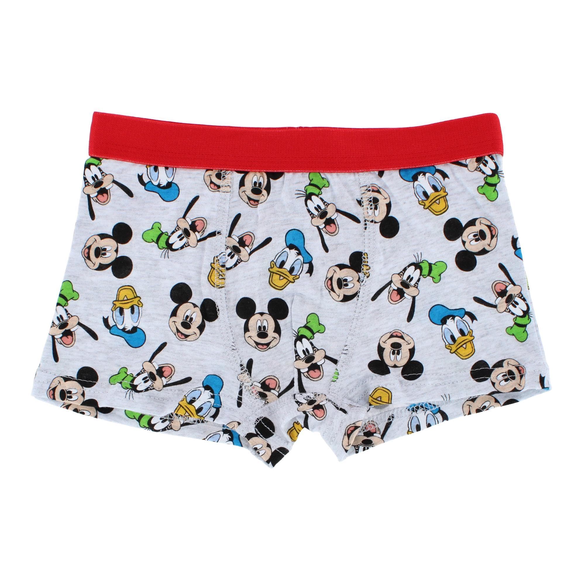 Textiel Trade Boy's Mickey Mouse Boxer Briefs (4 Pack) - Multicolor